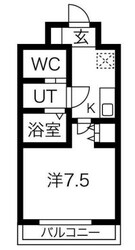 阿波座駅 徒歩5分 8階の物件間取画像